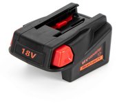 para Milwaukee M18 Adaptador de batería Convertir para Milwaukee V18 48-11-1830 48-11-2200 48-11-223 Convertidor USB Herramienta eléctrica