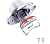 1 pulgada de acero inoxidable 316 barco Garboard Transom Casco Tapón de drenaje Socket Bung Hole Drenaje Kayak Ca Plata