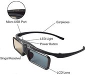 Gafas activas Bluetooth Rf 3d recargables para proyectores de TV 3d de Sony Tdg-bt500a