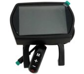 Tablero de instrumentos de la pantalla del scooter eléctrico de 48V para la pantalla LCD G2 PRO Medidor digital Scooter Acce Negro
