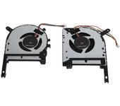 Reemplazo de 2 ventiladores de enfriamiento de GPU de CPU portátil para ASUS TUF FX505ge FX505gm FX505dt FX705