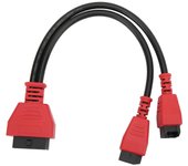 Adaptador de cable de diagnóstico para automóvil Reemplazo plug and play de 12 + 8 pines para escáneres de la serie Autel Maxisys MS905