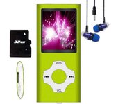 Jugador Mp3/jugador Mp4, jugador de música Mp3 con la tarjeta SD DE LA MEMORIA 64GB/32GB/16GB Digitaces clásicas delgadas Lcd 1,82"