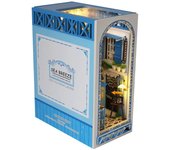 Rolife 3D Puzzle Wood Book Nook Kit para Inserto de Estantería con Luz LED