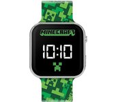 Peers Hardy - Mercancía de reloj LED multicolor impreso de Minecraft Rojo/Multi