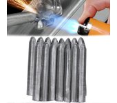 Varillas de soldadura universales de 15 piezas, varillas de soldadura con núcleo de fundente de baja temperatura para principiantes, para soldar al...