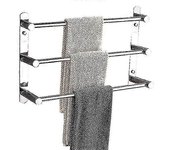Toalleros Toalleros de baño retráctiles con ganchos multicapa