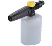Para kit de espuma de cañón de nieve ajustable de la serie K K2 / K3 / K4 / K5 / K6 / K7 Lavadora a presión Bote de riego Gris negro