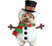 Navidad Muñeco de nieve Disfraz de mascota$perro Disfraz de muñeco de nieve$perro Ropa de Navidad Perro de vacaciones Perro Gato Mascota para Navid...