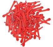 100 cuchillas de plástico para cortacésped Gardena