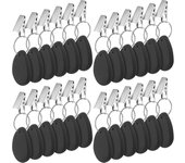 Pack De 12 Pesas Mantel Hechas De Piedra Natural, Soporte De Mantel Al Aire Libre Con Clip, Pesas Mantel Exterior Mantel Peso Para Exteriores, Pi