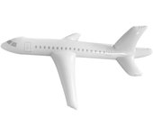 Avión inflable de juguete súper genial Modelo de avión inflable para niños grandes 2M