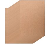 100 hojas A4 Kraft Pegatina imprimible Etiqueta autoadhesiva Etiqueta adhesiva Hoja de papel para impresora de inyección de tinta láser Copiadora C...