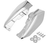 Deflectores de aire de marco medio Deflectores de escudos térmicos compatibles con Harley Touring Street Glide Electra Glide Road Glide Tri Glide R...