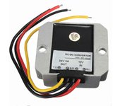 Regulador convertidor de potencia de automóvil de 12 V a 24 V 3 A 72 W