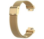 Para Fitbit inspire 3 Acero inoxidable malla fina correa de reemplazo banda reloj inteligente con hebilla