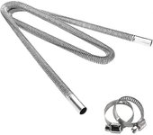 Manguera de escape del calentador, manguera de escape del calentador de automóvil de 200 cm, manguera de ventilación de gas diesel flexible de 25 mm