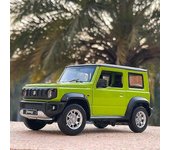 1:18 SUZUKI Jimny SUV Juguete Coche de aleación Diecasts y vehículos de juguete Modelo de coche Dirección de rueda Sonido y luz Coche Juguetes para...