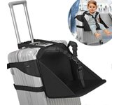 Asiento de viaje para niños, Montar en maleta para niños, Asiento de equipaje de mano para niños pequeños, Equipaje plegable portátil con mar