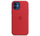 Funda de silicona con Magsafe para Iphone 12 12 Pro Rojo