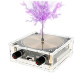 Música Bluetooth, Teslacoil, Artificial, Arco de Rayos, Arco de Teslacoil, Plasma de Arco Táctil, Generador de Chispas Táctiles Como se muestra