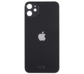 Para la pieza de repuesto de la cubierta de la carcasa de la batería trasera del iPhone 11 (versión de la UE)-Excellence Negro Style B iPhone 11