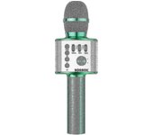 2025Wireless Bluetooth Karaoke Microphone 3-in-1 Portable Handheld Mic Speaker Compatible With All Smartphones Gifts Compatible With Girls Kids Adu