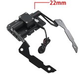 Para Honda XL750 Transalp 2023 2024 XL 750 Soporte de parabrisas de motocicleta Soporte de soporte de teléfono móvil Soporte de placa de navegación...