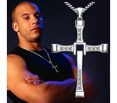 Hot Movie Fast and Furious Colgante Collar para Hombre Colgante Plata