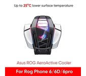 Redkid Asus ROG AeroActive Cooler 6 para Rog Phone 7 serie6/6D/ 5/ROG Phone 5s Funcooler Cooling Fan Holder ROG Gaming Phone Accesorios Para 6 6D S...