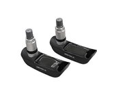 Juego de sensores de vehículos de motor de 2 sensores de presión de neumáticos TPMS 8532731 Pro se adapta a las ruedas delanteras / traseras de la ...