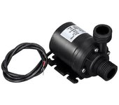 Bomba de agua sumergible Bomba de agua sumergible multifunción con motor sin escobillas Mini DC 12V lift 5M 800LH ultra silenciosa