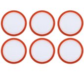 Paquete de 6 filtros Hepa para Vax Power Vax 95 Series aspiradoras Hepa filtro reemplazar accesorios