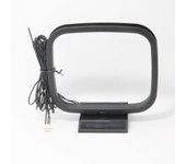 Lertenys Antena de bucle FM y AM con miniconector de 3 pines para sistemas receptores AV estéreo Sharp de Sony