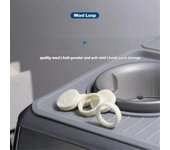 Los modelos de arandelas de fieltro de café para molinillos de máquina espresso incluyen BES870, BES878, BES880, BES980, BES990 Blanco