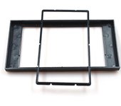 Panel de radio de coche para Ford Focus 2 Din Frame para C-Max S-Max Fusion Transit Fiesta Reproductor multimedia doble fascia
