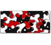 Kraken Teclados Xxl Alfombrilla de ratón para juegos extendida Alfombrilla de escritorio gruesa (darth)