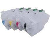 Cartucho de tinta recargable único LC402 LC402xl con chip desechable para impresoras Brother MFC-J5340DW / J6740DW / J6540DW / J6940DW 15322como la...