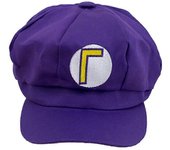 Super Mario Bros Luigi Sombrero Letra Impreso Cosplay Disfraz Gorra de repartidor de periódicos Gorras de béisbol para adulto Waluigi Wario Odyssey...