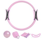 Juego de anillos de pilates, círculo mágico, mini pelota de pilates a prueba de explosiones, banda de alta resistencia elástica, yo