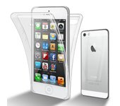 Apple Funda iPhone 5 / 5S / SE 2016 Funda Protectora - Fullcover TPU Transparente
