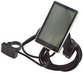 36-60V Plástico Eléctrico LCD M5 Pantalla Medidor Pantalla Smart KT Modificación de Bicicleta Motor Bicicleta Pa