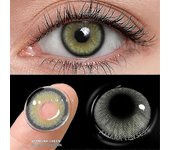 Amara Lentes de Contacto de Color Verde Natural Para Ojos Lentes De Color Suave Lentes De Contacto Verdes Belleza Maquillaje Hermosa Pupila Lentes ...
