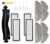 Repuesto para 360 S5 / S7 / S7 Pro Robot Aspirador Piezas de repuesto Cepillo principal Cepillo lateral Hepa fil Como se muestra