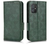 Gangxun Estuche para Asus Zenfone 8 Cover Kickstand Function Soporte de tarjeta de crédito magnético compatible con Asus Zenfone 8 Wallet Case Verde