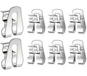 Clip de cinturón de 8 piezas para Ryobi, gancho de cinturón con tornillo para Ryobi y Ridgid Herramientas de 18 voltios 633586002, para Ryo
