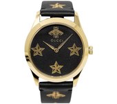 Reloj Unisex Gucci G-timeless Ya1264055 Negro/oro One Size