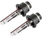 2 piezas D2R 35w 3800 lm 4300k Bombillas ocultas Luces de xenón Lámparas