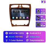 Redkid Android 10 para Mercedes Benz C Clase W203 C200 C320 C350 CLK W209 2002-2005 2din Car Radio Autoradio Multimedia Player Y3 1G 16G PE