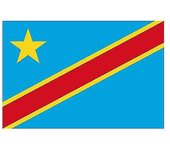 Elección 90x150cm Cog La República del Congo Bandera de Kinshasa 90 x 150cm